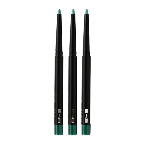 3PK BYS Automatic Twist Eyeliner Pencil Women Cosmetic Eye Makeup Beauty Jade