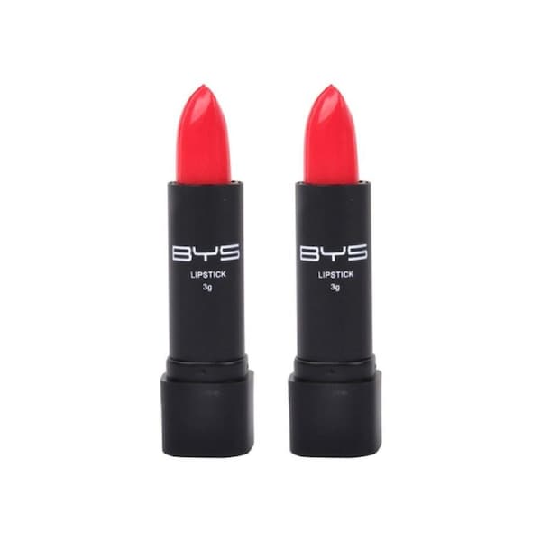 2x BYS Lipstick Lip Colour Cream/Silky Cosmetics Beauty Face Makeup Revenge 3g