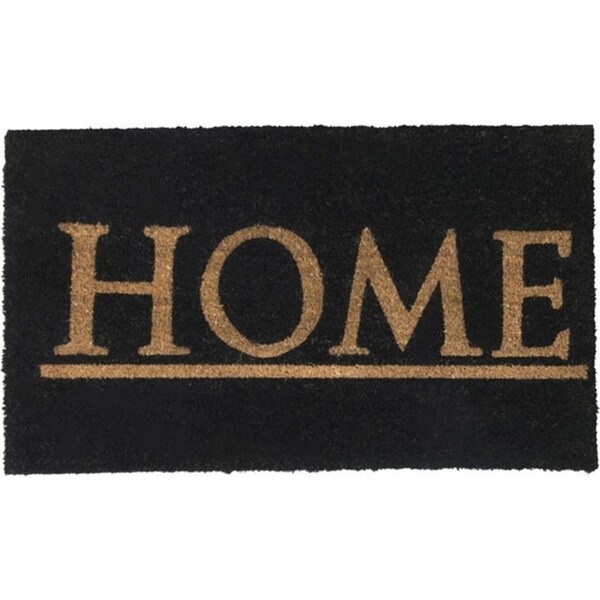 J.Elliot PVC 75cm Backed Coir Printed Home Door Mat Outdoor/Floor Non Slip