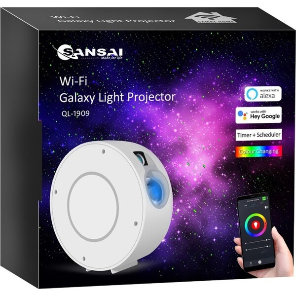 Sansai Wifi Galaxy Light Projector Amazon Alexa & Google Home Smart App Control