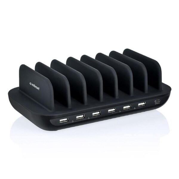 mbeat Gorilla Power 60W 7 Port USB-C & USB Charging Station 6x USB-A/1x USB-C PD [MB-CHGR-7U]
