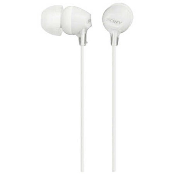 Sony MDR-EX15APW EX Series Monitor In-Ear Headphone - White