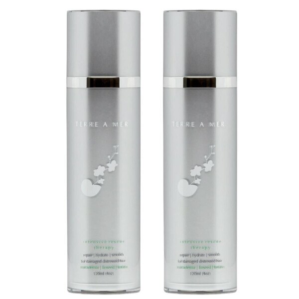 2x TERRE A MER Intensive Keratin Hair Hydrator Dual-Repair Treatment Rescue Therapy