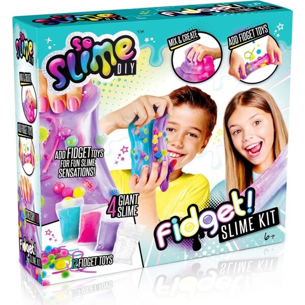 So Slime DIY Non-Toxic Fidget Slime Kit Kids/Children Art Craft Toy Fun Play 6y+