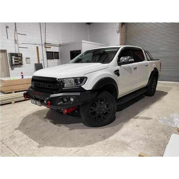 Fender Flares Matte Black Guard Trim Fits To Ford Ranger OEM PX3 2018-2021