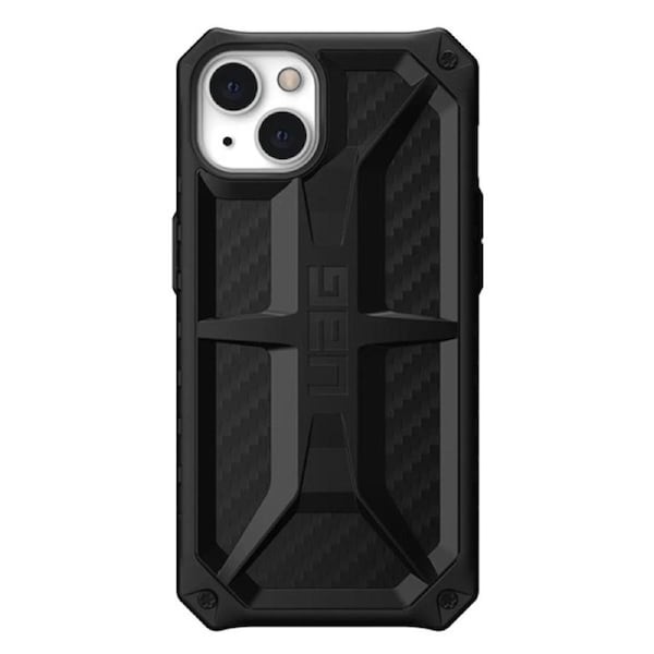 Urban Armor Gear Monarch Carbon Fiber Case (Suits iPhone 13 / 14) - Black