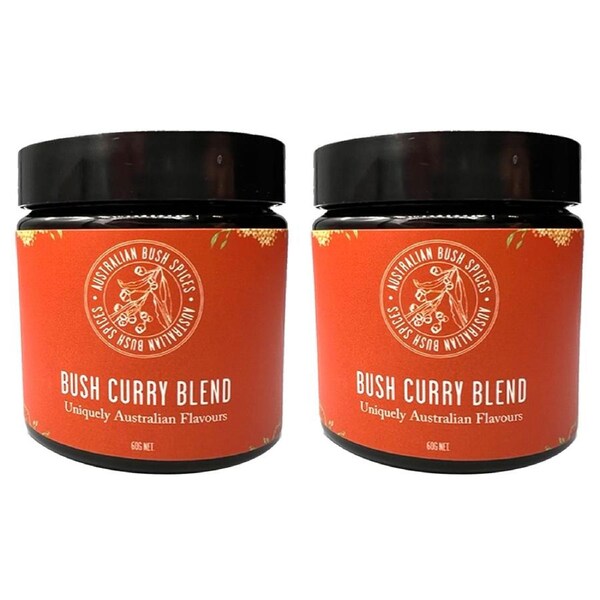 2x Australian Bush Spices Orange Bush Curry 60g Food Cooking/Seasoning/Tasting