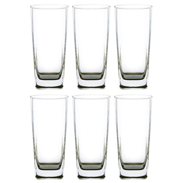 6pc Ocean Plaza 405ml Hi Ball Glass Water/Juice/Cocktail Drinking Glasses Set