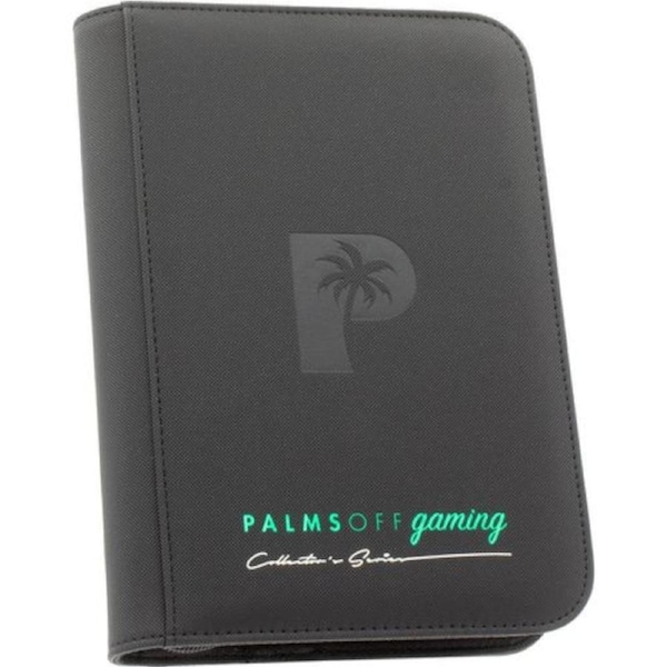 Palms Off Gaming - 4 Pocket Collectors Series Trading Card Binder (Black)