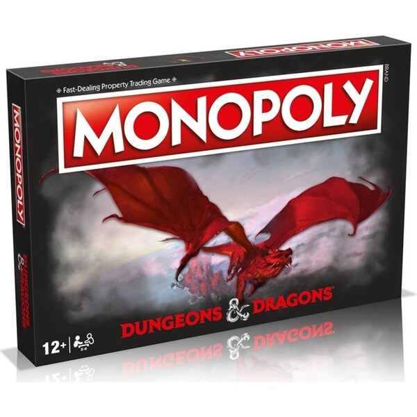Monopoly Dungeons & Dragons Edition Family/Teens Themed Tabletop/Board Game 12y+