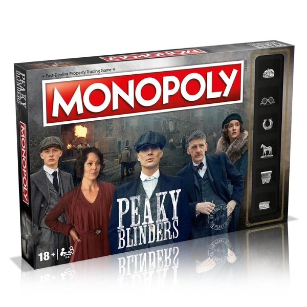 Monopoly Peaky Blinders Edition Adult Themed Tabletop/Party/Board Game 18y+