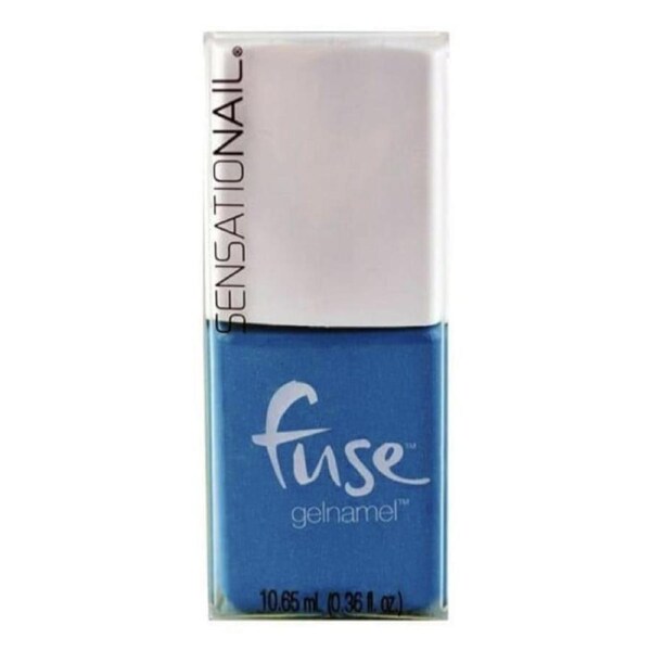 Sensationail Fuse Gelnamel Sonic-Blue-M Nail Gel Polish Manicure 10.65ml