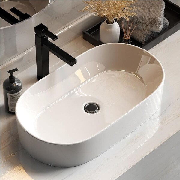 31x52cm Cefito Ceramic Basin Bathroom Vanity Sink Hand Wash Bowl