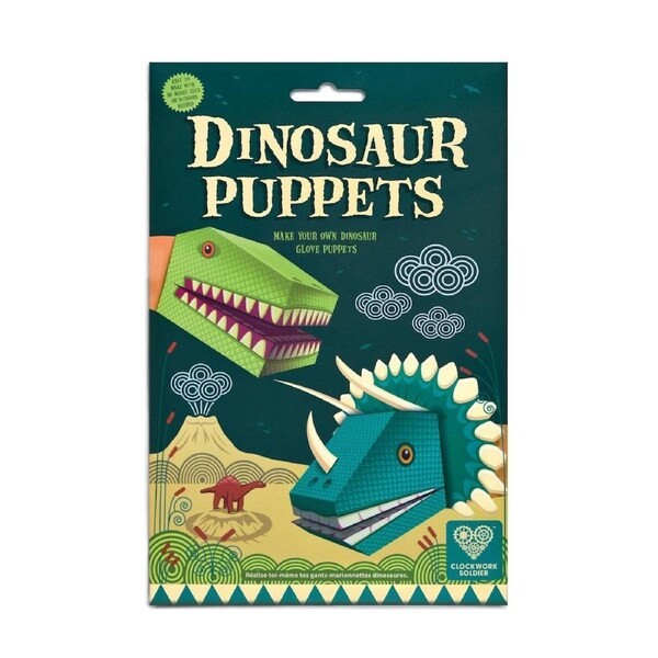 Clockwork Soldier - Dinosaur Puppets - DIY Kids Craft
