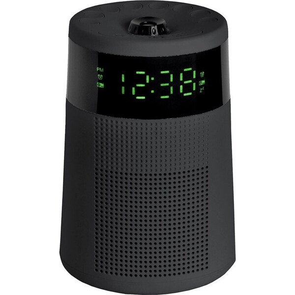 Lenoxx Projector AM/FM Alarm Clock Radio/Snooze Function/Led Digital Display