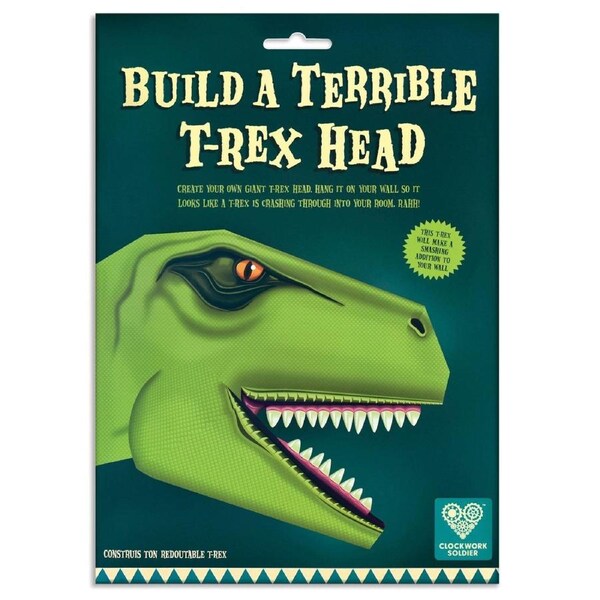 Clockwork Soldier - Build a Terrible T-Rex Head - Kids Craft