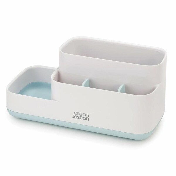 Joseph Joseph EasyStore 24.9cm Bathroom Makeup Caddy Storage Home Organiser Blue