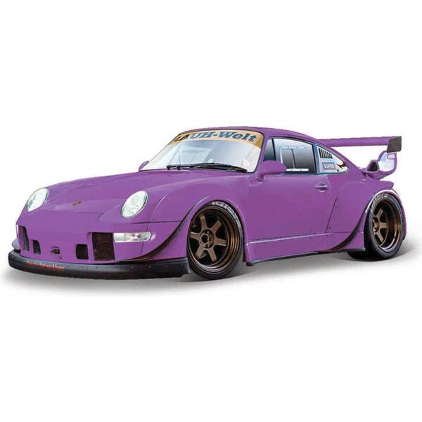 Maisto Tech 1:24 RC Premium Car Porsche RWB 933 911 2.4Ghz/USB Kids 5y+ Purple