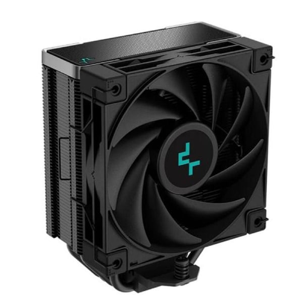 DeepCool AK400 Zero Dark CPU Cooler, 4 Heat Pipe, High-Performance FDB Fan, 220W Heat Dissipation, Intel LGA1851/1700/1200/1151/1150/1155/ AMD AM5/AM4