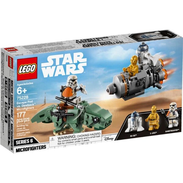 LEGO 75228 - Star Wars Escape Pod vs. Dewback Microfighters