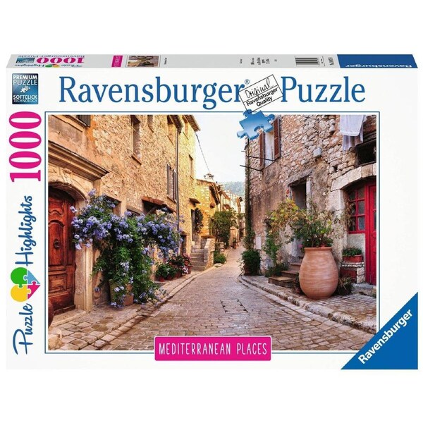 Ravensburger - Mediterranean France Puzzle 1000 Piece