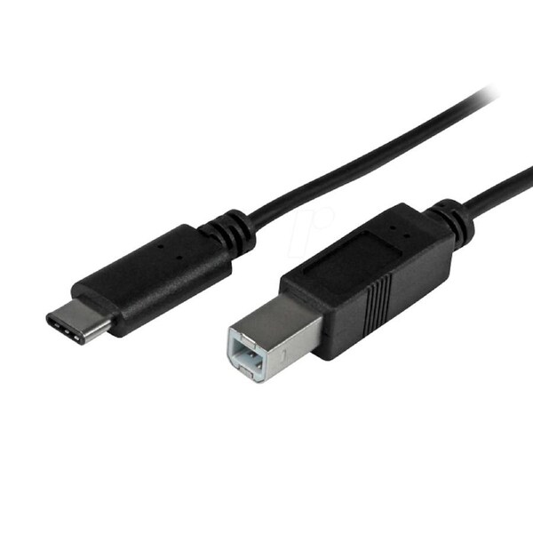 8Ware 1m USB-C to USB-B Cable Type-C to USB-B Male to Male 480Mbps comp with TB3 [UC-2001BC]