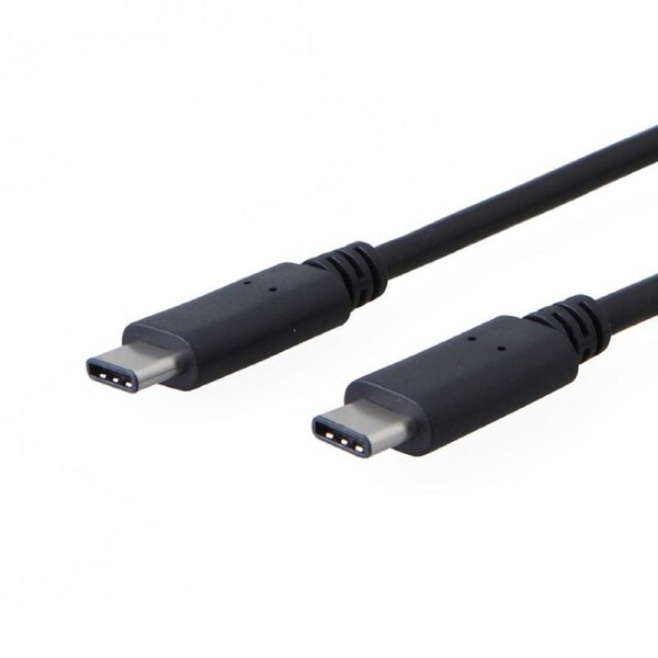 8Ware 1m Type-C Cable, USB 2.0, Type-C to C Male to Male 480Mbps - Black [UC-2001CC]
