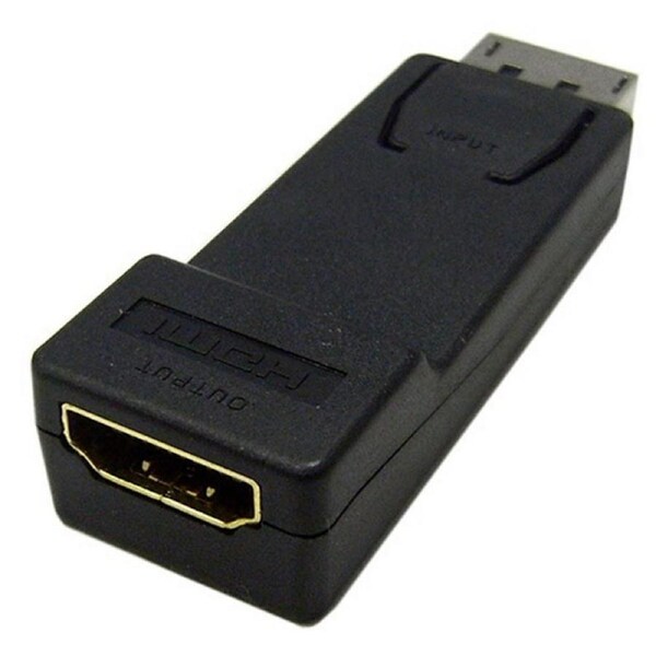 8ware Display Port DP to HDMI Male to Female Adapter Converter - Black [GC-DPHDMI]