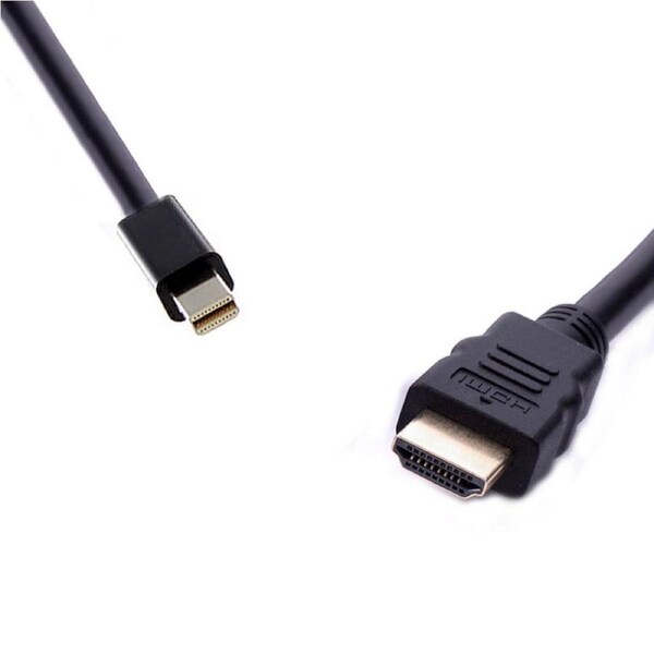 8ware 1.8m Mini Display Port DP to HDMI Cable Male to Male support of up to 4K [RC-MDPHDMI-2]