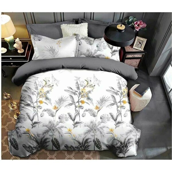 Autumn Quilt Doona Duvet Cover Pillow Case Set Queen, 2 Pillow Cases