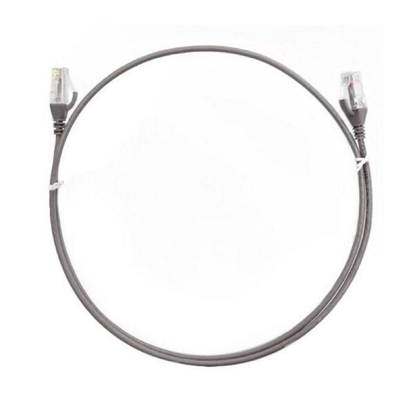 8ware 5m/500cm Grey CAT6 Ultra Thin Slim Cable RJ45 Ethernet UTP Patch Cord [CAT6THINGE-5M]