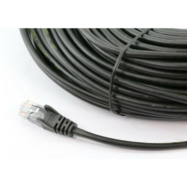 8Ware 15m Black Premium Snagless CAT6A Ethernet Cable, Speed up to 10Gbps [PL6A-15BLK]