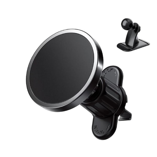 Catzon Magnetic Car Phone Holder 360 Rotation Adjustable for All Phones