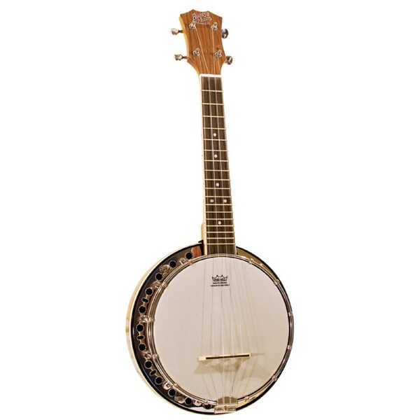 Barnes & Mullins BUBJ1 Banjo Ukulele with Mahogany Resonator and Ovangkol Fingerboard