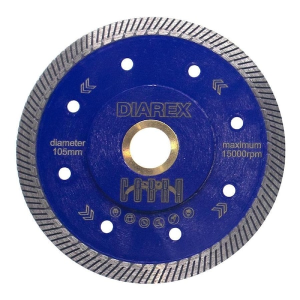 DIAREX® COBRA Ultra-Thin Turbo Blade 125mm - DBT125UC