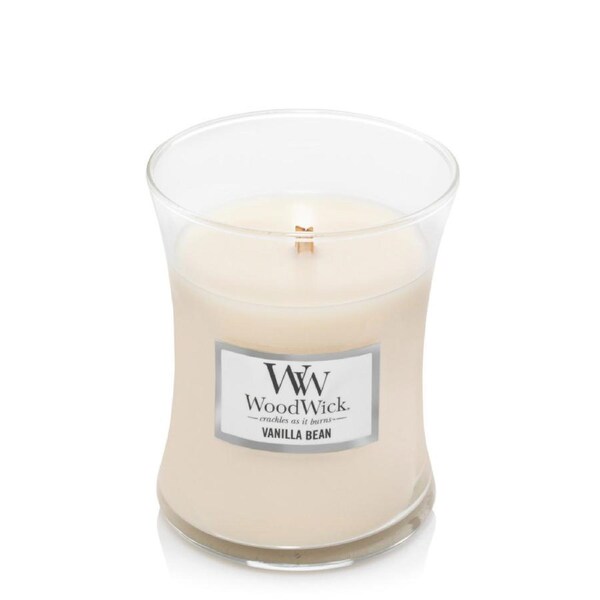 WoodWick Vanilla Bean Medium Scented Candle
