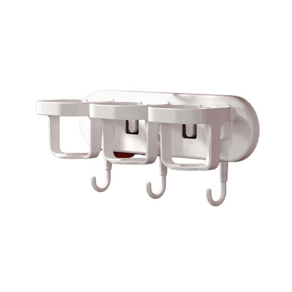 Robo Bossi Spice Wall Rack - White With Wall Mouting