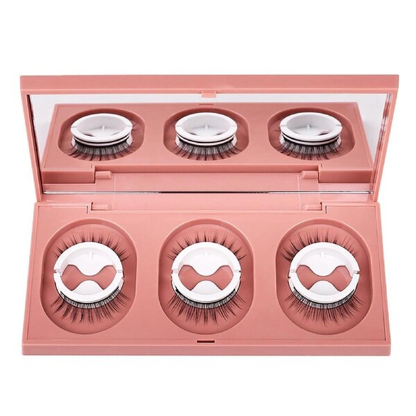 Eyelashes 3 Pairs Natural Long Thick Makeup Cross False Eye Lashes W09