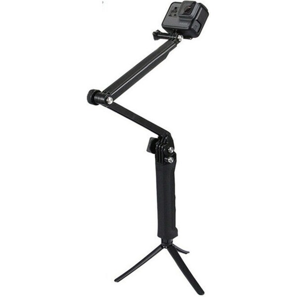 Action Camera Go Pro Hero Monopod Tripod Water Proof Stick - 3 Way