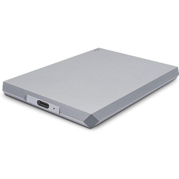 LaCie 1TB Mobile Drive v2 USB-C - Moon Silver