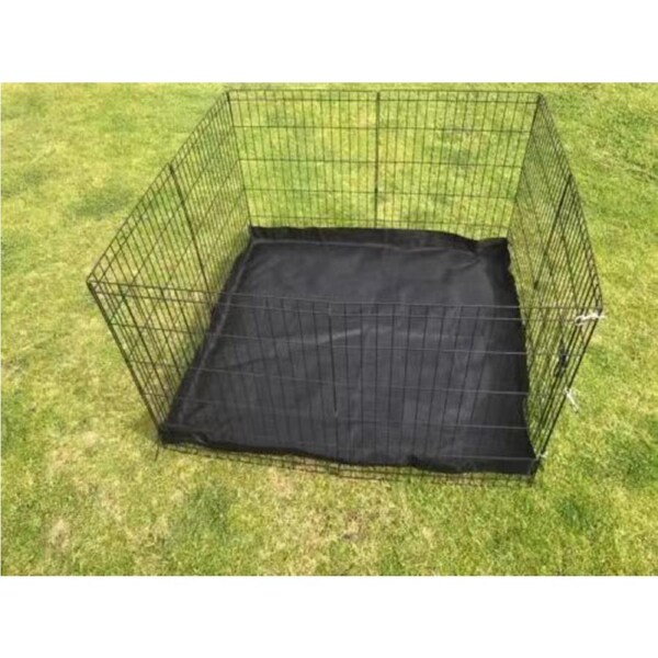 YES4PETS 36' Dog Rabbit Playpen Exercise Puppy Enclosure Fence With Canvas Floor