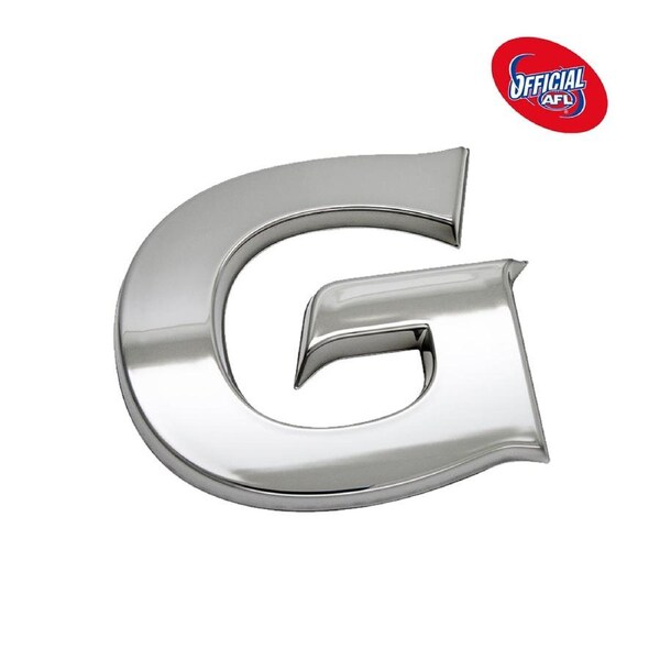 Geelong Cats G 3D Car Badge AFL Metal Car Badge - For True Geelong Fans