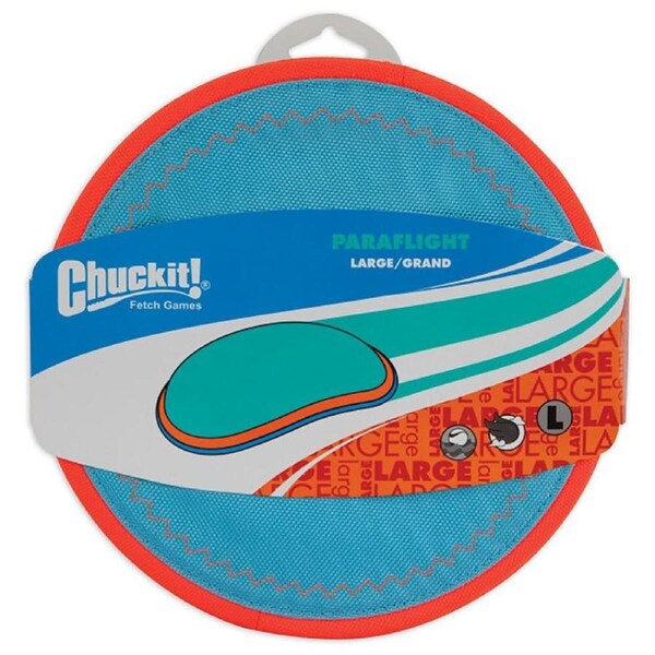 ChuckIt! Large 25cm Paraflight Dog Frisbee Floating Flyer (Chuck It)