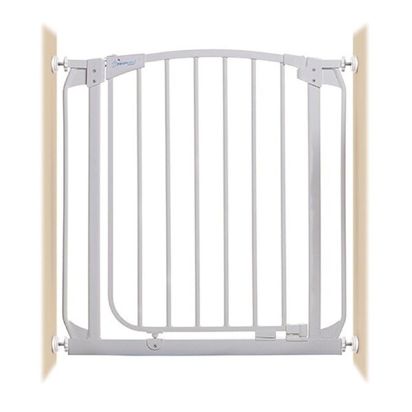 Dreambaby Chelsea 82cm Auto-Close Security Safety Gate Kids/Child Barrier White