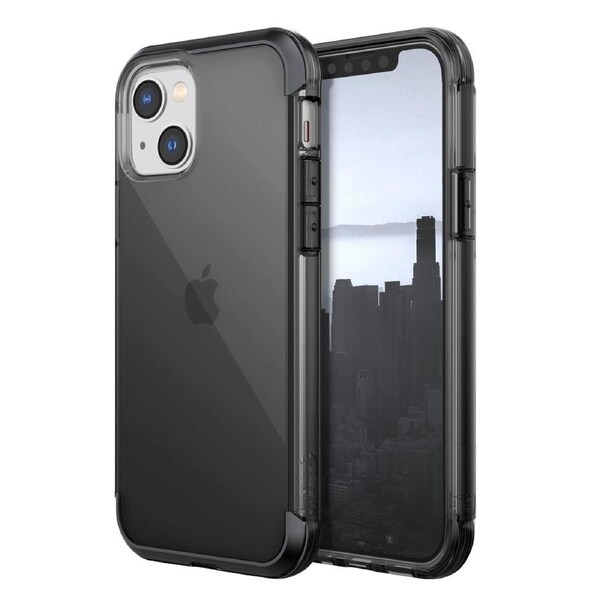 X-Doria Raptic Air Phone Protection Case Cover For Apple iPhone 14 Pro Max Smoke
