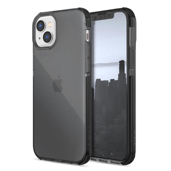 X-Doria Raptic Clear Drop Protection Case Cover For Apple iPhone 14 Plus Smoke
