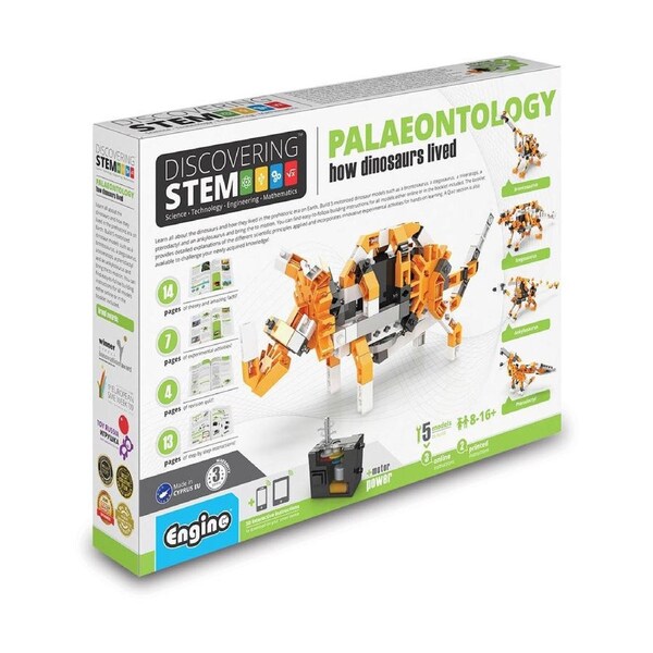 Engino - Discovering STEM - Paleontology - Learning about Dinosaurs