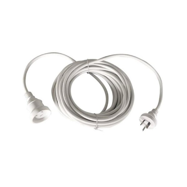 8ware 10m AU Main Power Extension Cord Cable Lead 240V 3-Pin Male to Female [RC-3079AU-10]