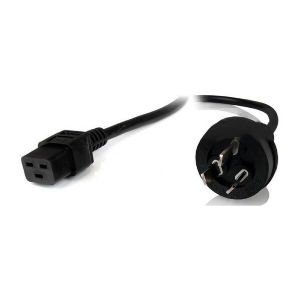 8ware 2m AU Power Cable 3-Pin 15A AU Male to IEC C19 Female Plug Male to Female [RC-3086AU-0200]