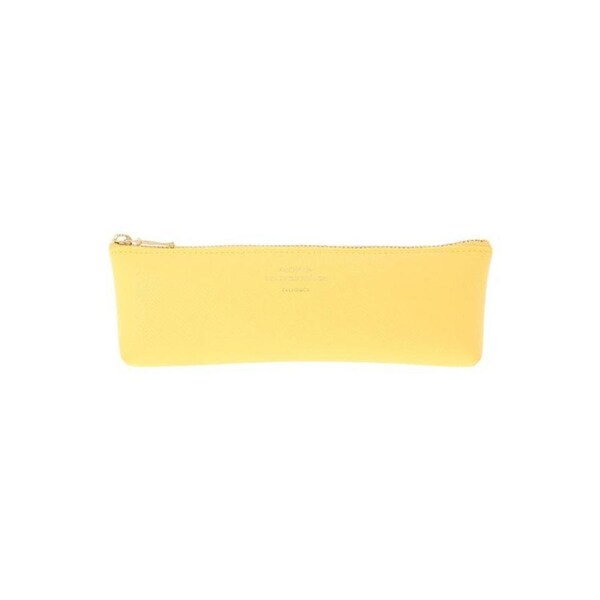 Delfonics Quitterie Flat Pencil Case Yellow